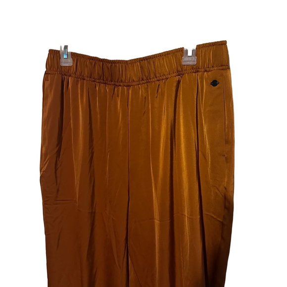 Calia brown jogger hem pants super soft fall harvest size L - Picture 8 of 8